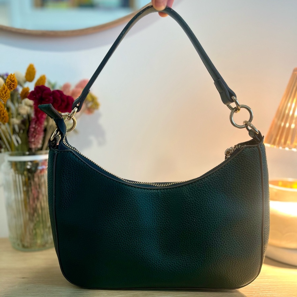 Anne Klein Elegant Emerald Shoulder Bag